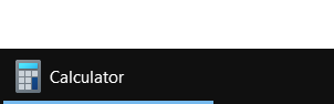 New Windows 10 icon on the tastbark